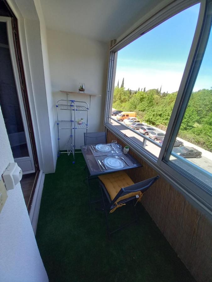 Studio Balcon Proche Hypercentre De Narbonne Exterior photo